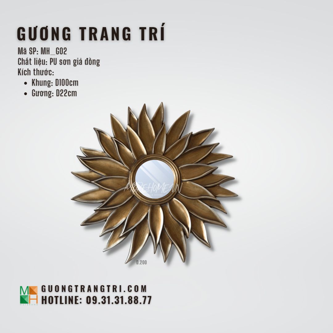  Gương trang trí MH_G02